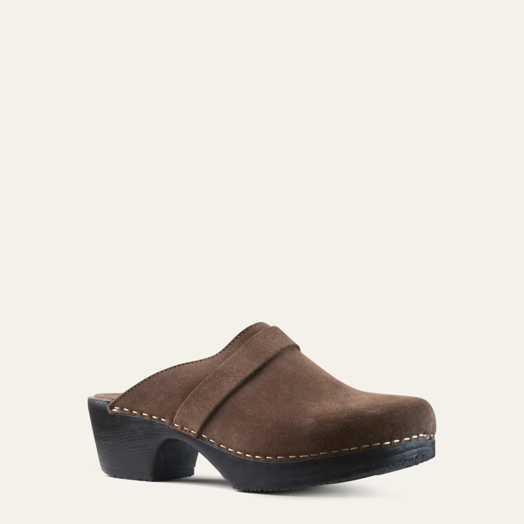 Clearance Annika Low Heel Soft Clogs