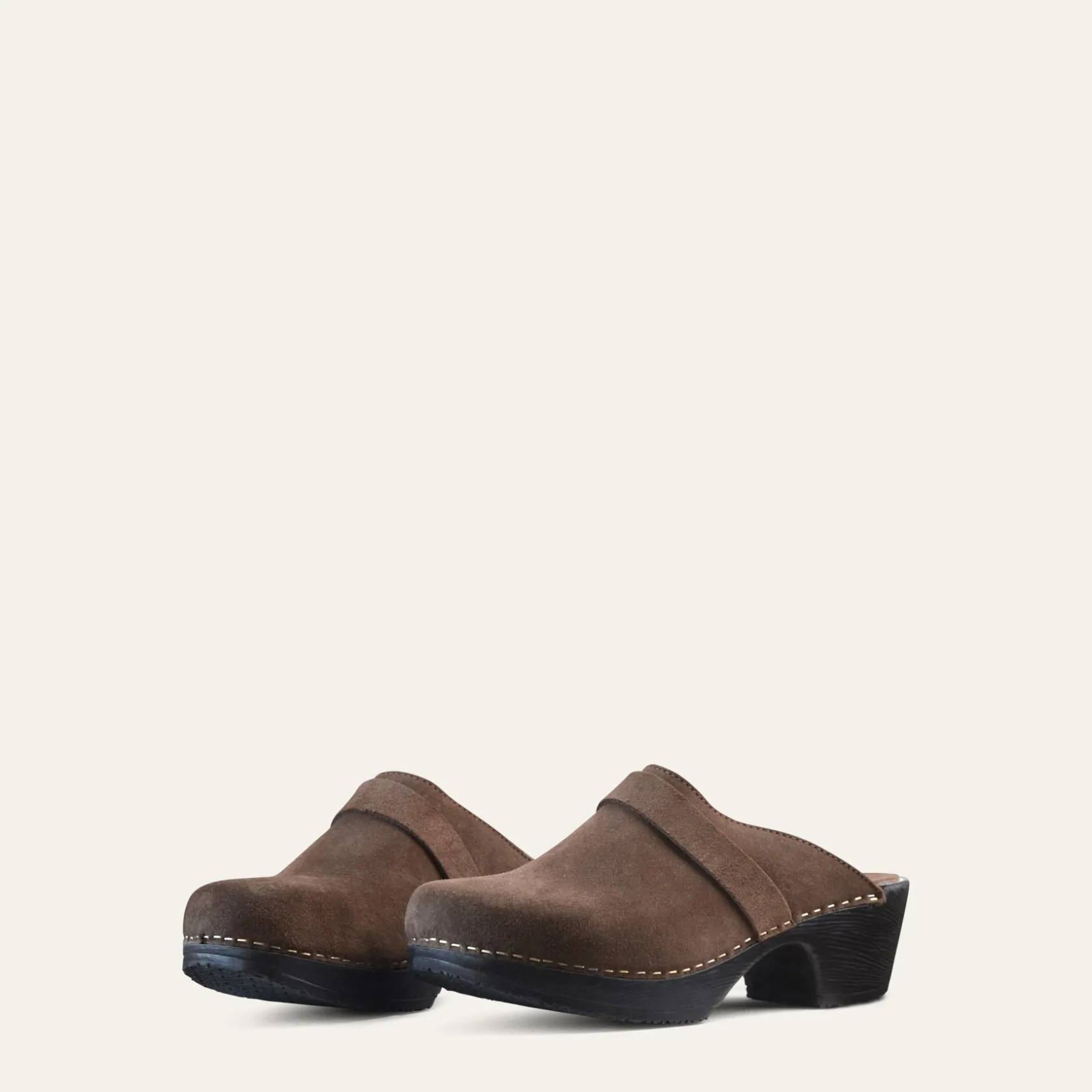 Clearance Annika Low Heel Soft Clogs