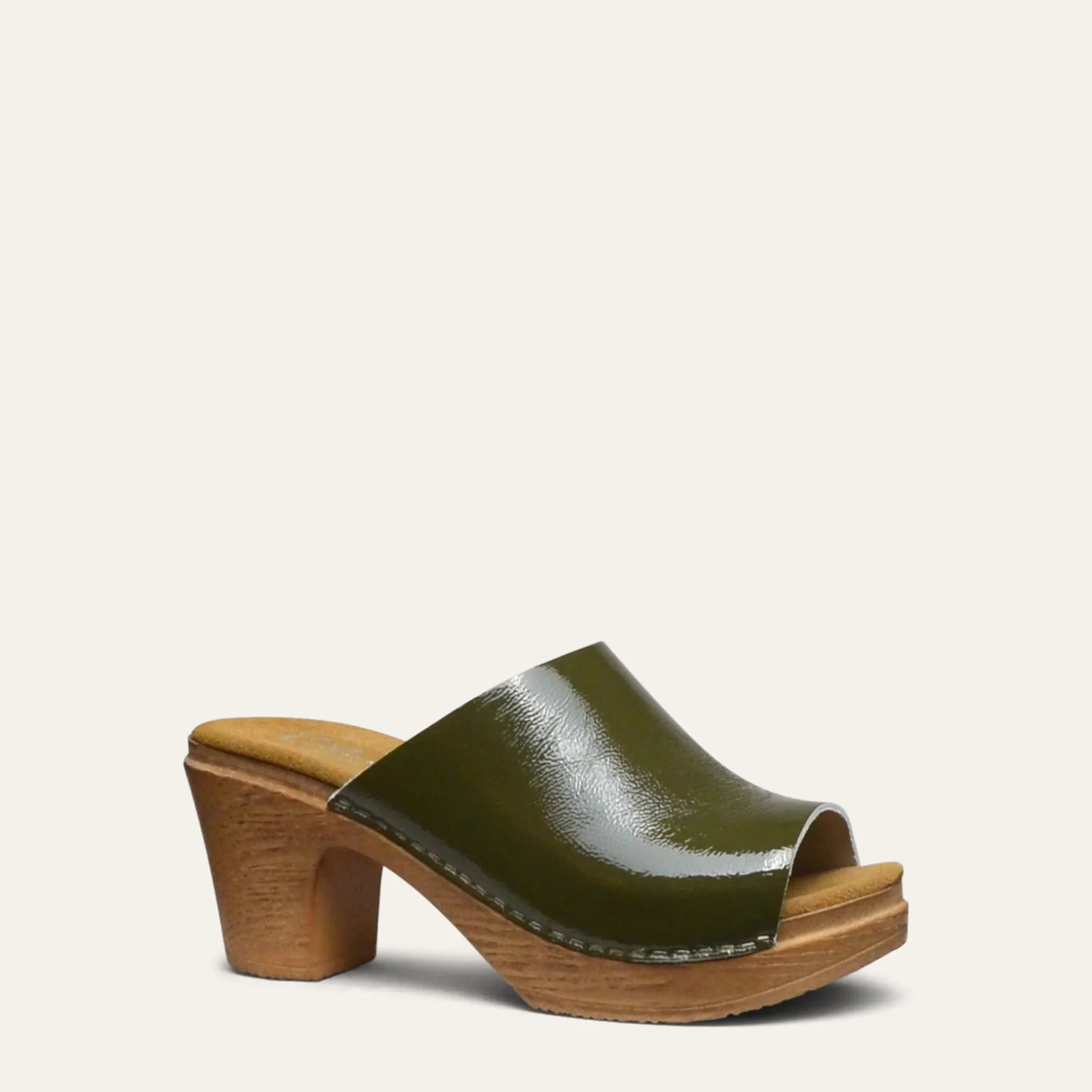 Best Sale Frida Clog Patent Green Sale/archive