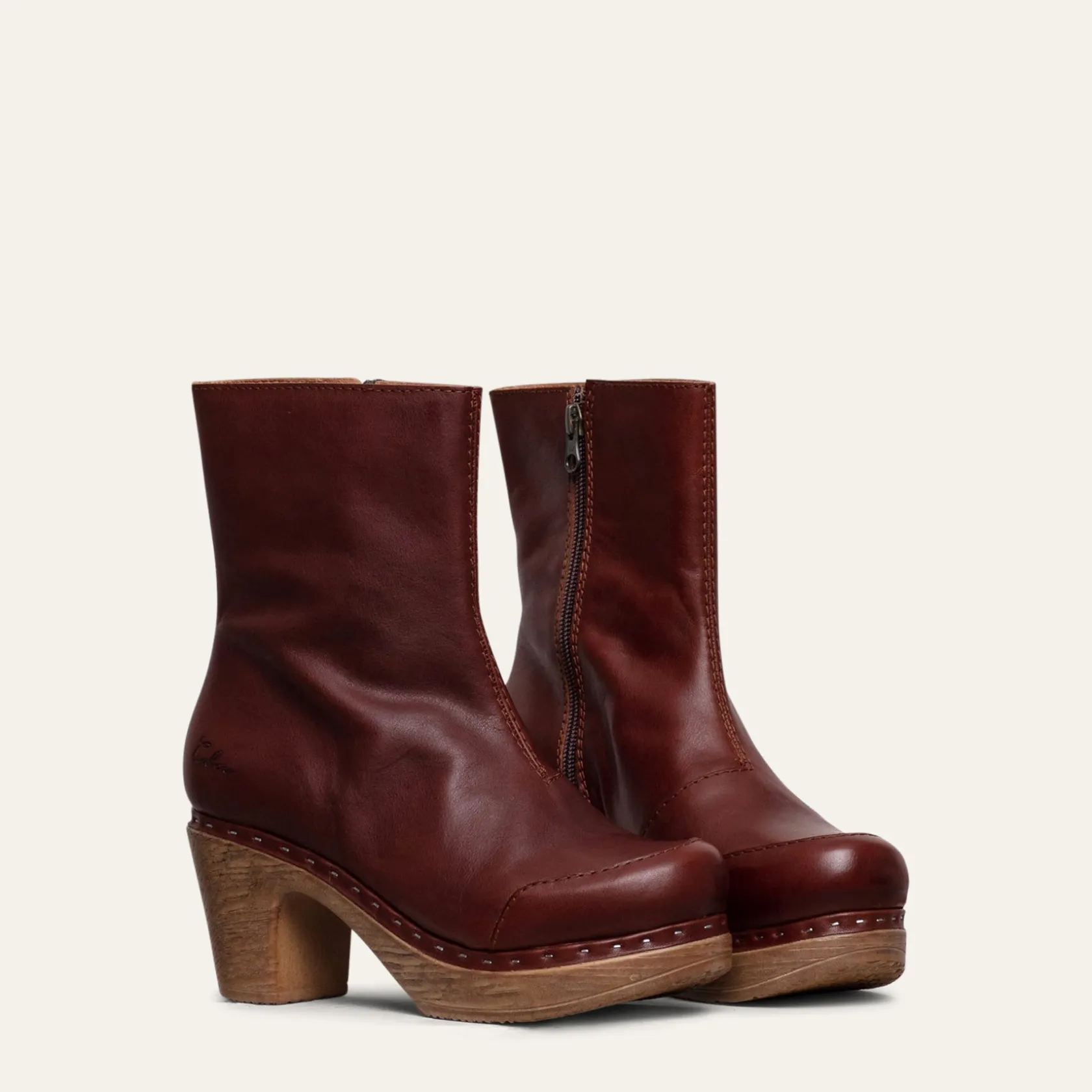 Clearance Milly Cognac Boots