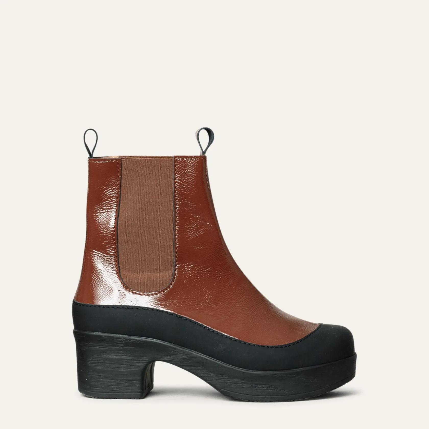 Hot Susie Boot Tan Patent Sale/archive